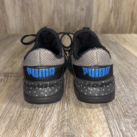 Puma Kids Youth US Size 1C Pacer Future City Escape Gray Black Sneaker Shoes - Picture 7 of 11